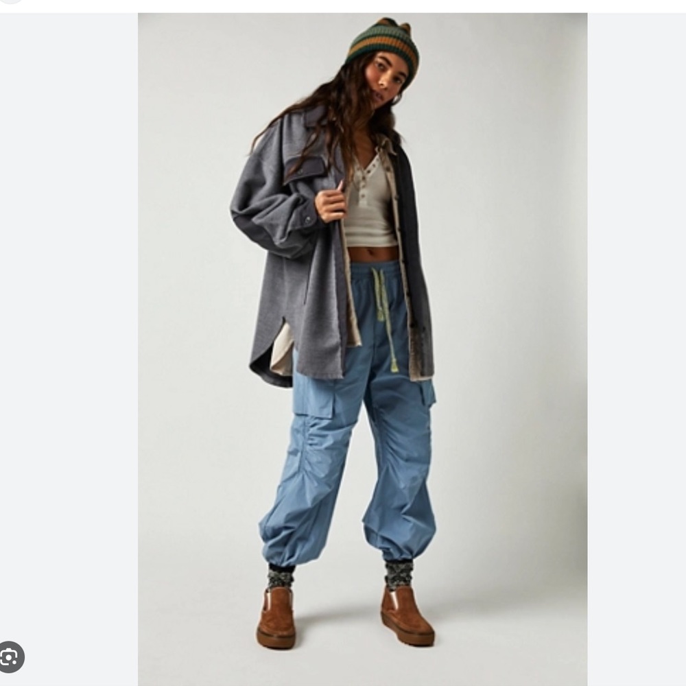 FREE PEOPLE (RUBY) shacket size large - Picture 2 of 10